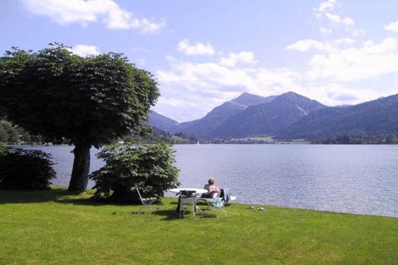 Ferienwohnungen Am See _ Hinterseer Schliersee Bagian luar foto